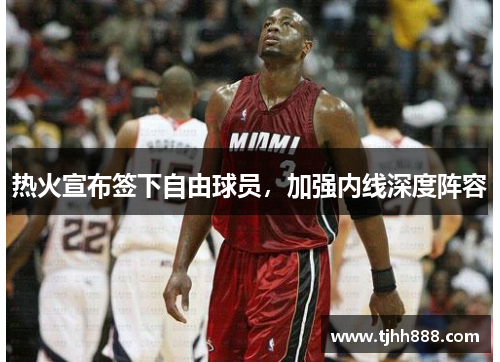 热火宣布签下自由球员,加强内线深度阵容
